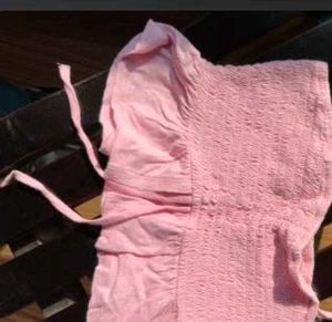 Pink Crop Top