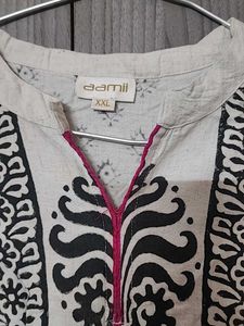 A Line Cotton Kurta