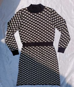 Vintage Houndstooth Dress 🖤