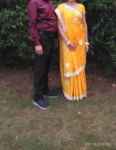 Gold Saree