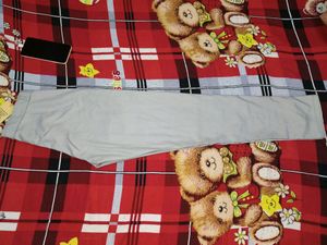 Cotton Slim Fit Flat-Front Pants