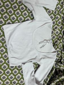 Zara Ribbed Long Sleeve Top