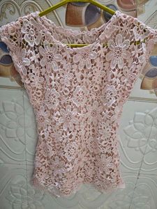 Elegant Lace Floral Top