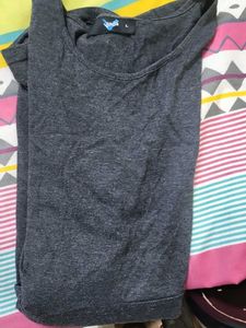 Gray Sleeveless dress
