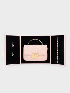 latest Edition-Charles &amp; Keith Quilted Bag