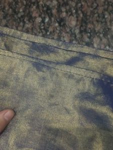 Elegant Blue &amp; Gold Tunic
