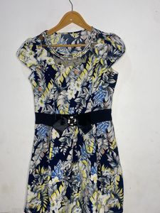 Floral Print Mini Dress