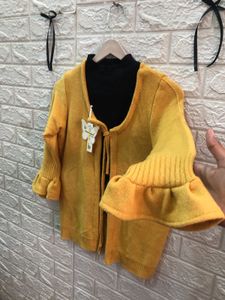 Style with swagidy 🎁 🌷Mustard Cardigan wit