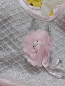 Pink Ruffled Baby Dress