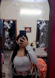 Full Sleeve White Top