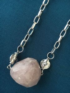 Rose Quartz Chain Necklace