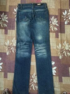 Vintage Embroideried Bootcut Jeans For Women