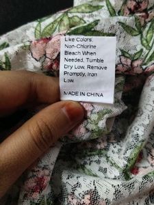 Floral Shein Top