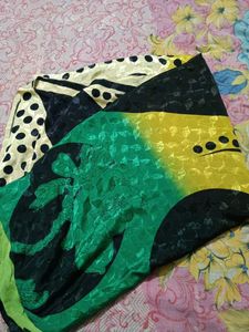 Crape Stylish Printed Saree