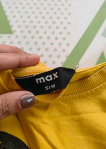 Yellow &#34;OK Adventure&#34; Long Sleeve Shirt