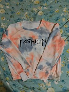 Tie Dye Crop Top - Full Sleeve