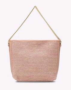 Knitted Tote Bag With Detachable Strap