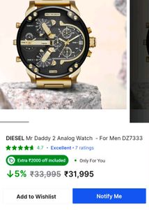 Diesel Chronograph 4 Time Zone Men&#39;s Watch
