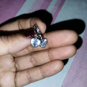 Heart Dangle Earrings