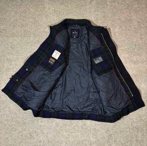 Brooks Brothers Plaid Wool Coat