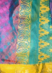 Silk Saree With Beautiful Manga Border🥻