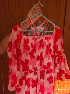 Floral Tiered Dress