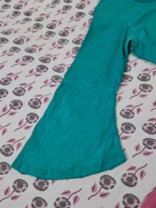 Teal Green Vintage Dress