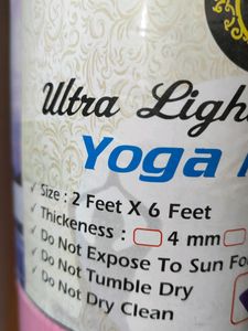 Yoga Mat For exercise