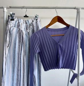 Linen Striped Pants🤍