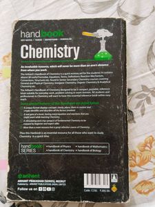 Arihant Chemistry Handbook