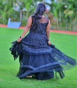 Elegant Black Party Gown best for wedding