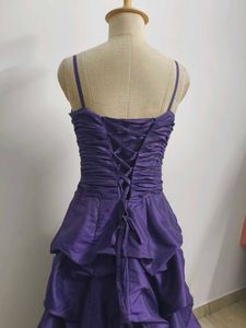 Purple Party Dress