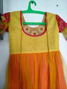 Embroidered Anarkali Dress