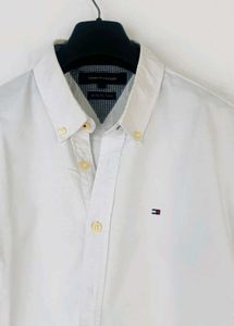 Tommy Hilfiger White Button-Down Shirt
