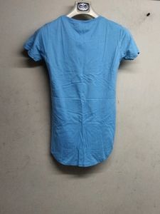 Stylish Blue Colour Women T-shirt