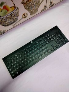 HP Working Wireless Mouse And Keyboard.