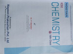 ICSE Chemistry Class 10th