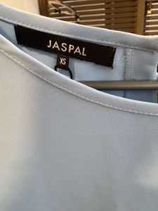 Chic Light Blue Blouse