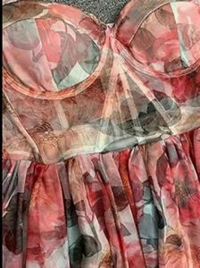 Jc Corset Floral Dress
