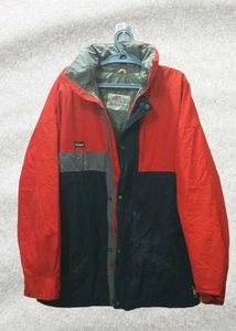 Mountain Farwest Navy-Blue Red Jacket