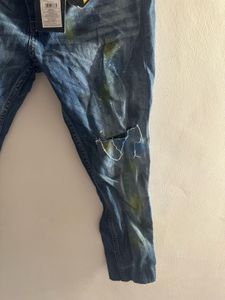 Ajio Ankle Length Slimfit Men's Jeans