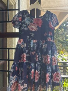 beautiful Blue floral dress