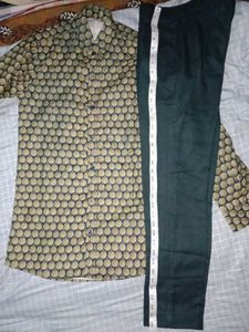 Patterned formal dress