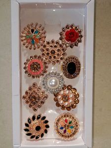 Traditional Rings - Rhinestone Embellished