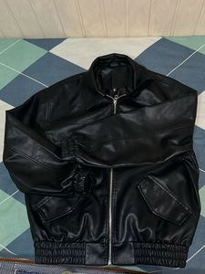 Faux Leather Jacket Size S