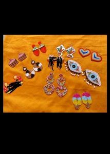 Handmade Beaded Earrings Collection
