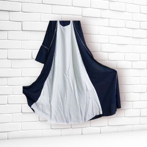 Elegant Navy Blue Abaya