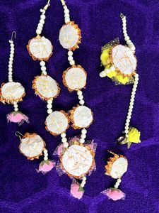 Beaded Flower 🌼Jewellery Set