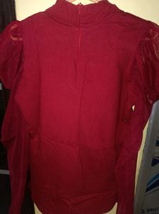 Maroon Top