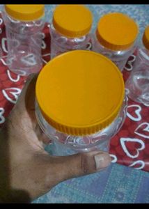 Plastic Kitchen Containers (Set of 6)